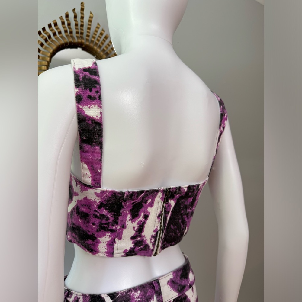 EITH - Purple Paint Corset & Pants Set - Picture 8 of 10